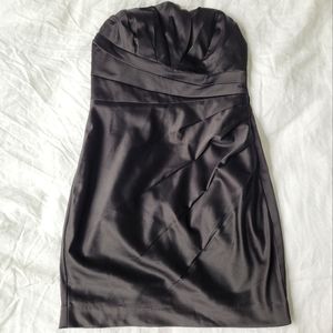Express Black Strapless Cocktail Dress Size 6